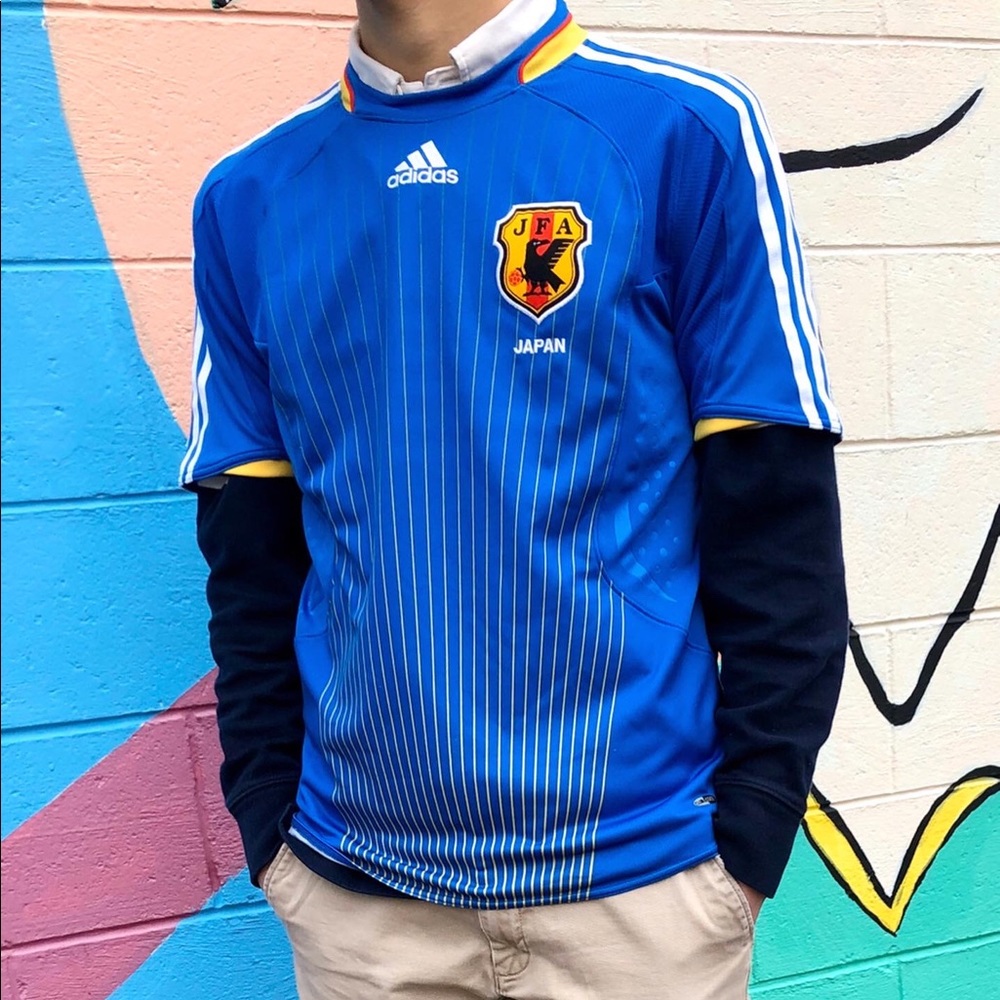 🌅 Adidas Japan 07/09 Home Jersey (S)